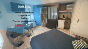 Le Petit Bleu Centre ville - Wifi - Parking
